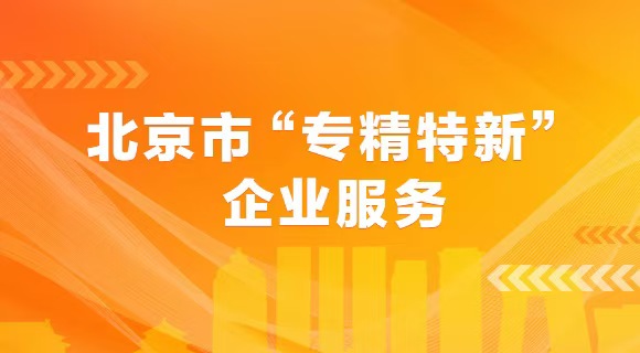 北京市“專(zhuān)精特新”企業(yè)服務(wù)